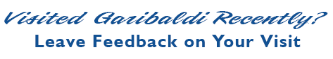 Leave Feedback on Recent Trip to Garibaldi